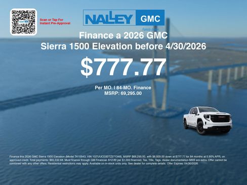 New 2026 GMC Sierra 1500 Elevation w/ Elevation Premium Package image 7
