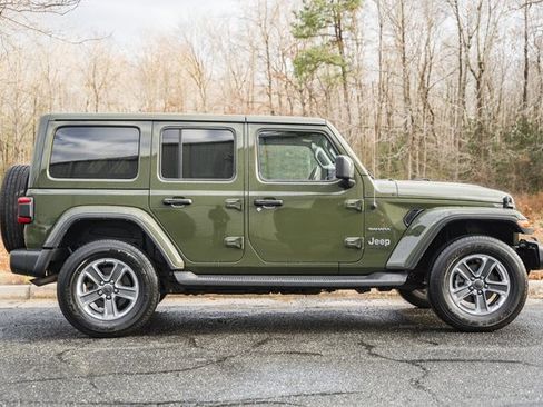 Used 2021 Jeep Wrangler Unlimited Sahara w/ LED Lighting Group image 4