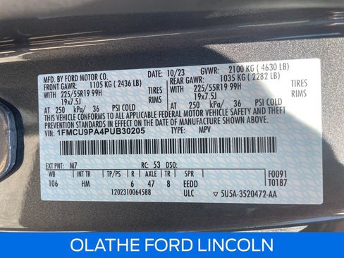 Used 2023 Ford Escape ST-Line Elite AWD/4WD image 22