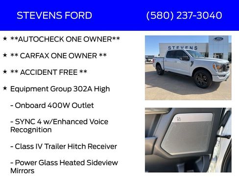 Used 2022 Ford F150 XLT w/ Equipment Group 302A High AWD/4WD image 6