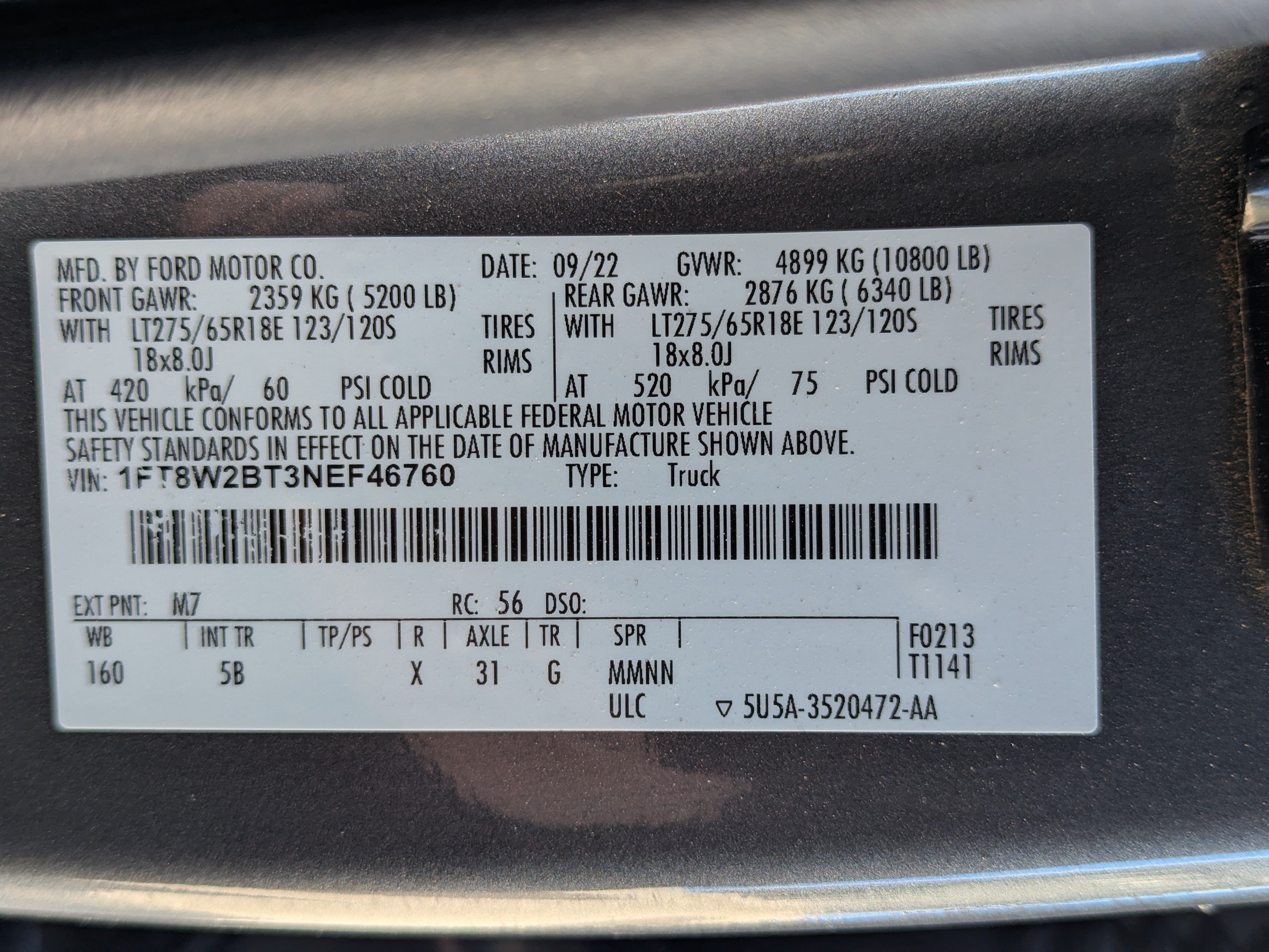 Used 2022 Ford F250 Lariat w/ Lariat Ultimate Package AWD/4WD image 54