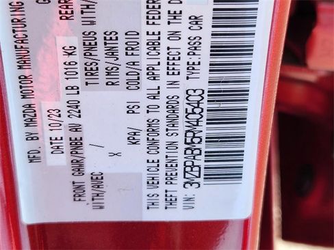 Certified 2024 MAZDA MAZDA3 s image 23