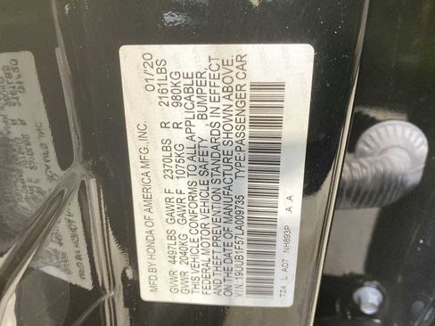 Used 2020 Acura TLX w/ Technology Package image 21