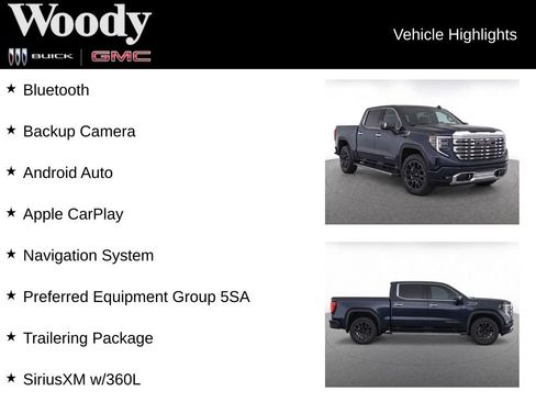 Used 2023 GMC Sierra 1500 Denali AWD/4WD image 3