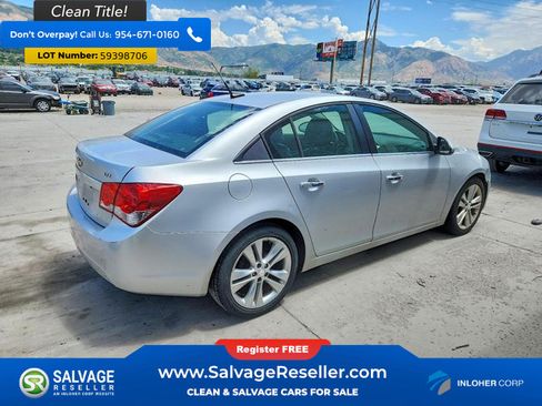 Used 2013 Chevrolet Cruze LTZ FWD image 4
