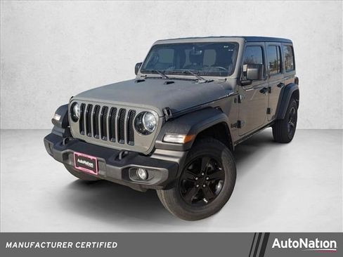 Certified 2022 Jeep Wrangler Unlimited Sport image 1