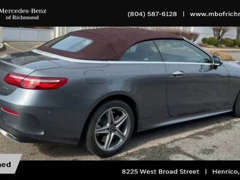 Used 2018 Mercedes-Benz E 400 4MATIC Cabriolet image 2