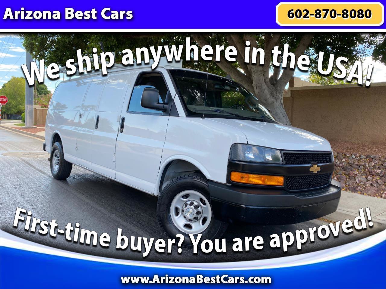 Used 2021 Chevrolet Express 2500 Extended w/ Driver Convenience Package RWD image 1