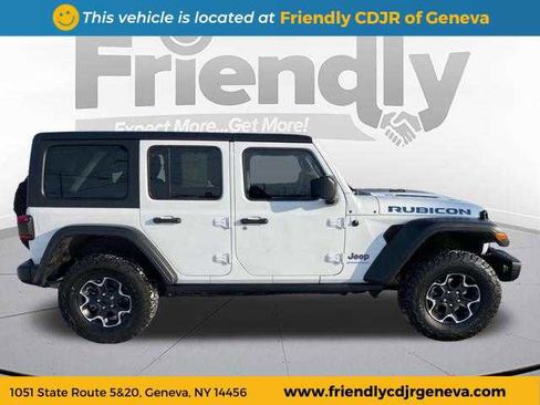 Used 2023 Jeep Wrangler Unlimited Rubicon 4xe w/ Steel Bumper Group image 4