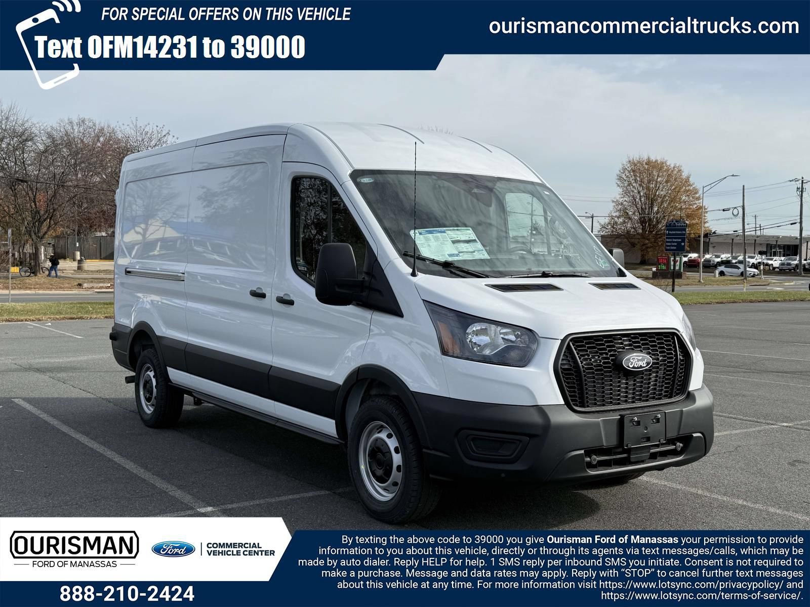 New 2026 Ford Transit 150 148 Medium Roof w/ Load Area Protection Package RWD image 1