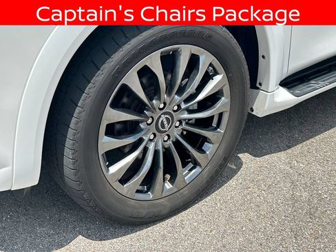 Used 2023 Nissan Armada Platinum w/ Captain's Chairs Package RWD image 11