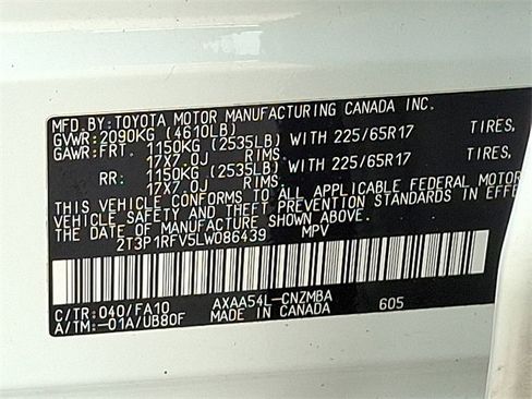 Used 2020 Toyota RAV4 XLE image 26