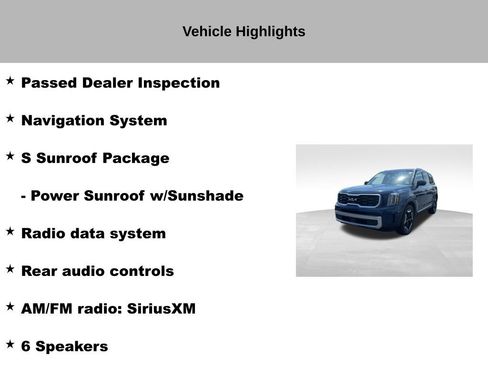 Used 2024 Kia Telluride S w/ S Sunroof Package FWD image 19