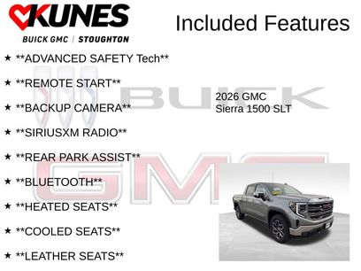 New 2026 GMC Sierra 1500 SLT w/ SLT Convenience Package