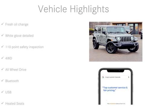 Used 2021 Jeep Wrangler Unlimited Sahara w/ Cold Weather Group image 6