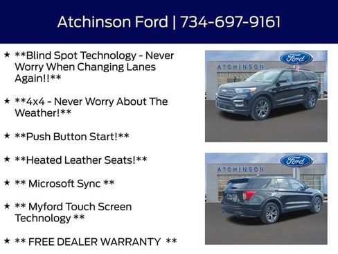 Certified 2024 Ford Explorer XLT w/ Equipment Group 202A AWD/4WD image 9