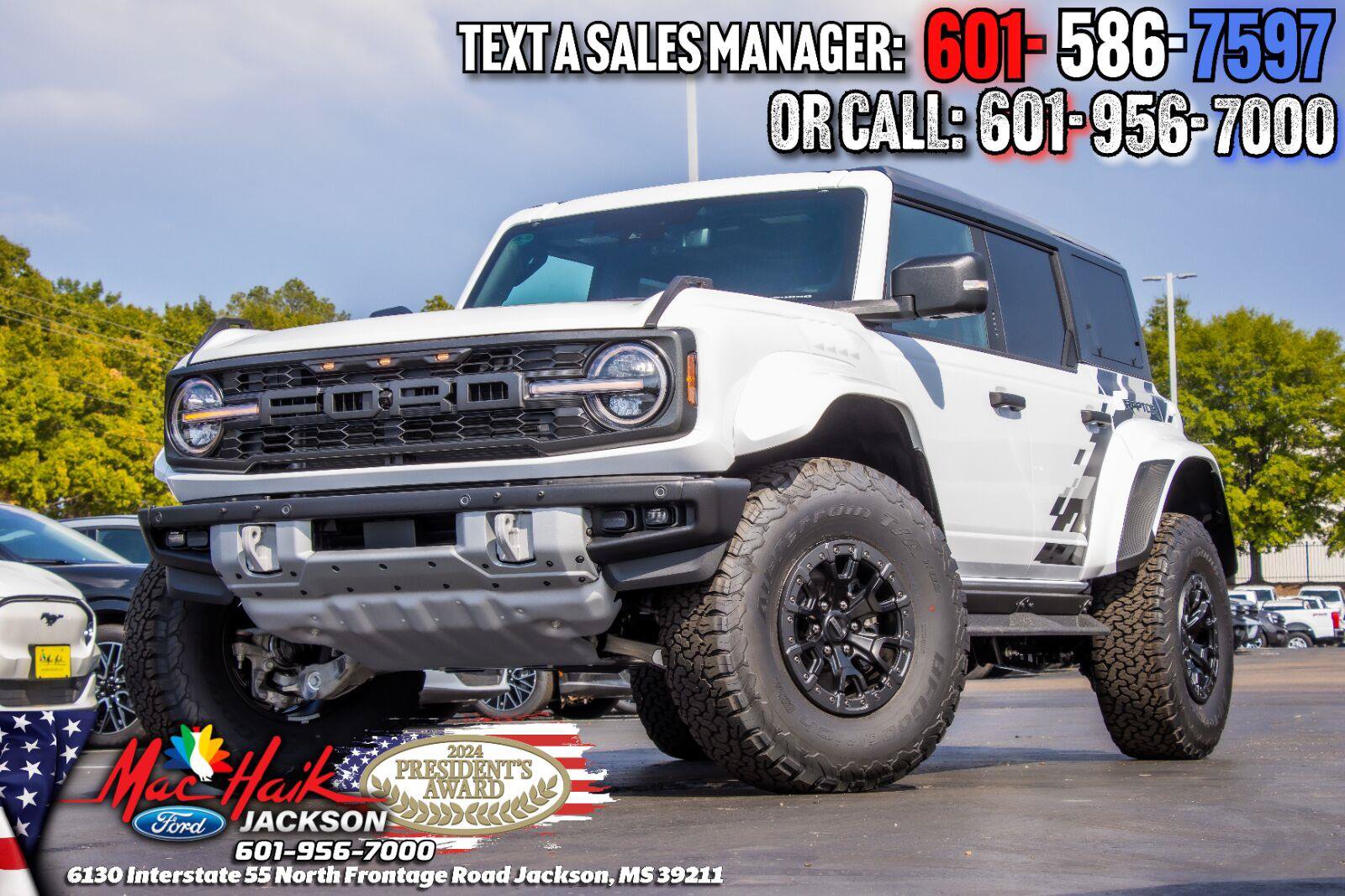 Used 2026 Ford Bronco Raptor w/ Interior Carbon Fiber Pack AWD/4WD image 5