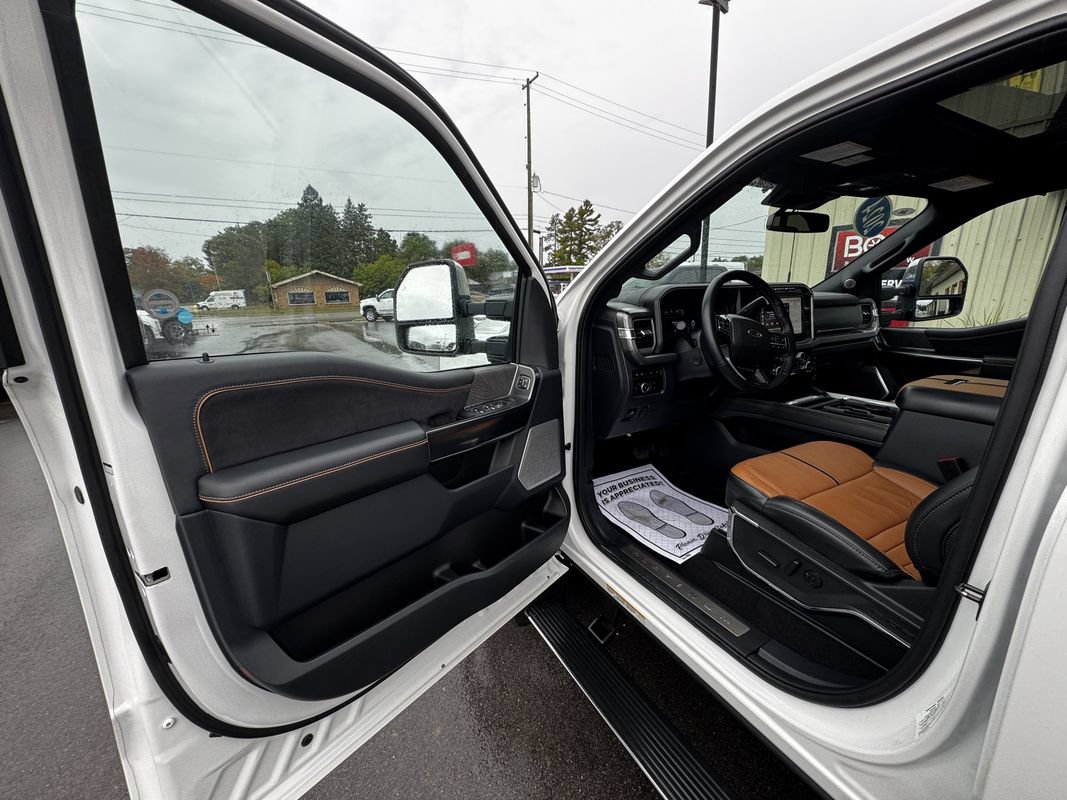 Used 2024 Ford F450 Platinum w/ Camper Package AWD/4WD image 10