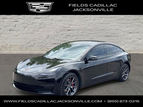 Used 2021 Tesla Model 3 Long Range AWD/4WD image 1