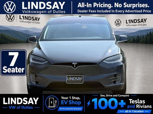 Used 2017 Tesla Model X 75D AWD/4WD image 3