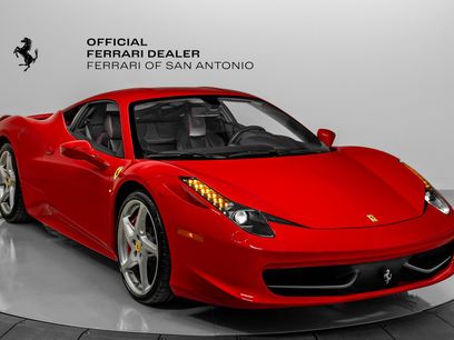 Certified 2012 Ferrari 458 Italia Coupe