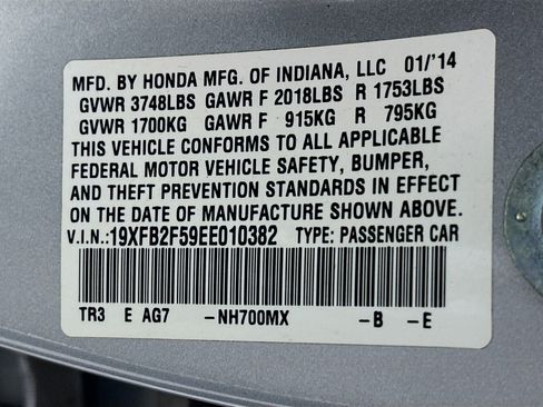 Used 2014 Honda Civic LX image 12