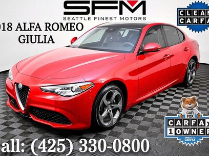 Used 2018 Alfa Romeo Giulia AWD