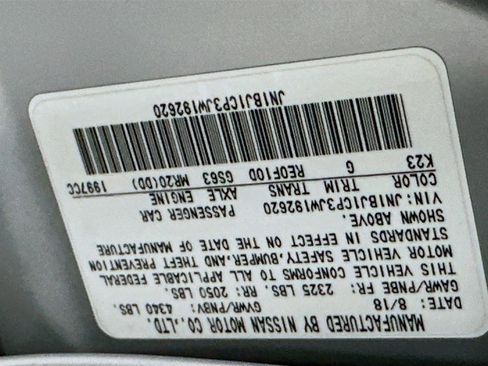 Used 2018 Nissan Rogue Sport S w/ S Appearance Package image 12