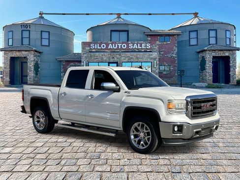 Used 2015 GMC Sierra 1500 SLT w/ SLT Crew Cab Value Package AWD/4WD image 7