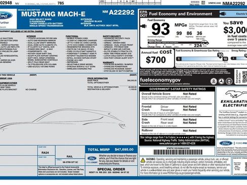 Used 2022 Ford Mustang Mach-E Select image 2