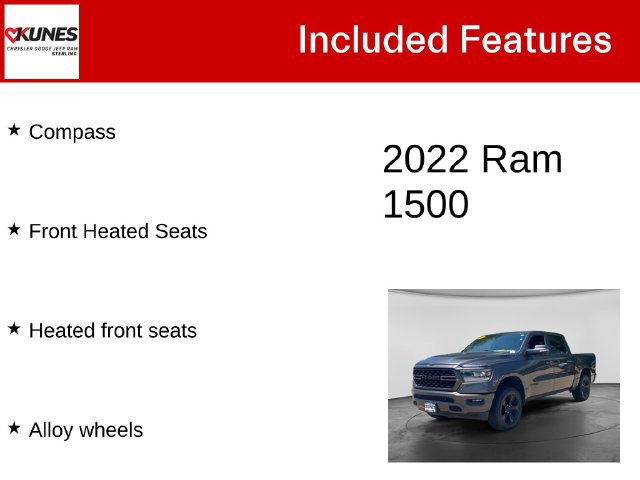 Used 2022 RAM 1500 Sport w/ Rebel Level 2 Equipment Group AWD/4WD image 5