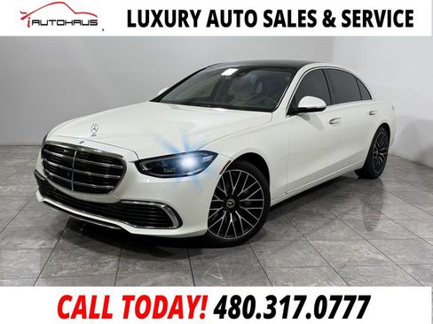 Used 2021 Mercedes-Benz S 580 4MATIC Sedan image 1