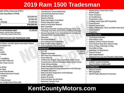 Used 2019 RAM 1500 Tradesman w/ Chrome Plus Package