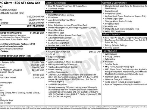 Used 2019 GMC Sierra 1500 AT4 w/ AT4 Preferred Package AWD/4WD image 2