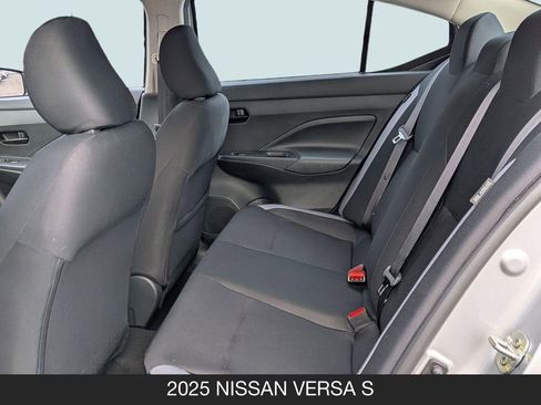 Certified 2025 Nissan Versa S w/ Trunk Package FWD image 16