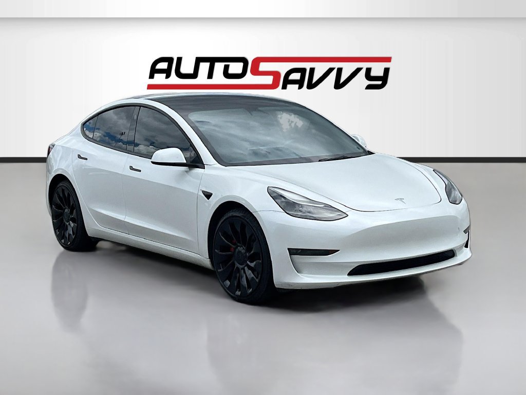 Used 2023 Tesla Model 3 Performance AWD/4WD image 1