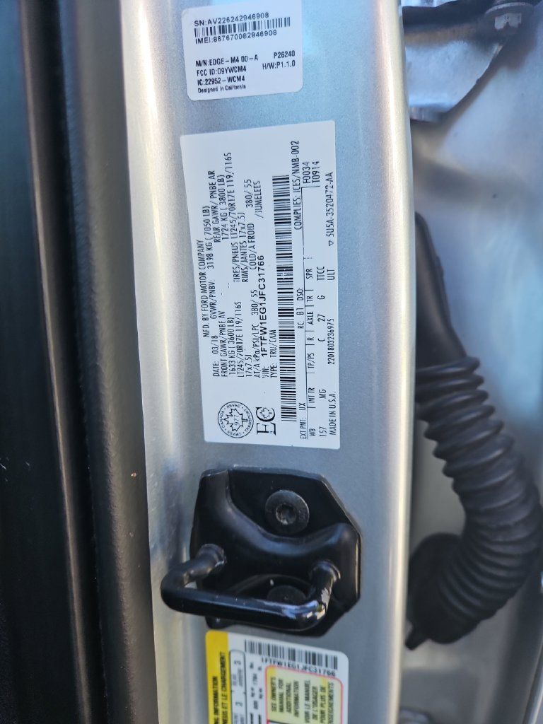 Used 2018 Ford F150 XLT w/ Trailer Tow Package AWD/4WD image 29