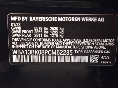 Certified 2023 BMW M550i xDrive w/ Executive Package AWD/4WD image 25