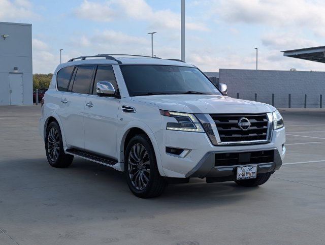 Used 2021 Nissan Armada Platinum w/ Captain's Chairs Package RWD image 7