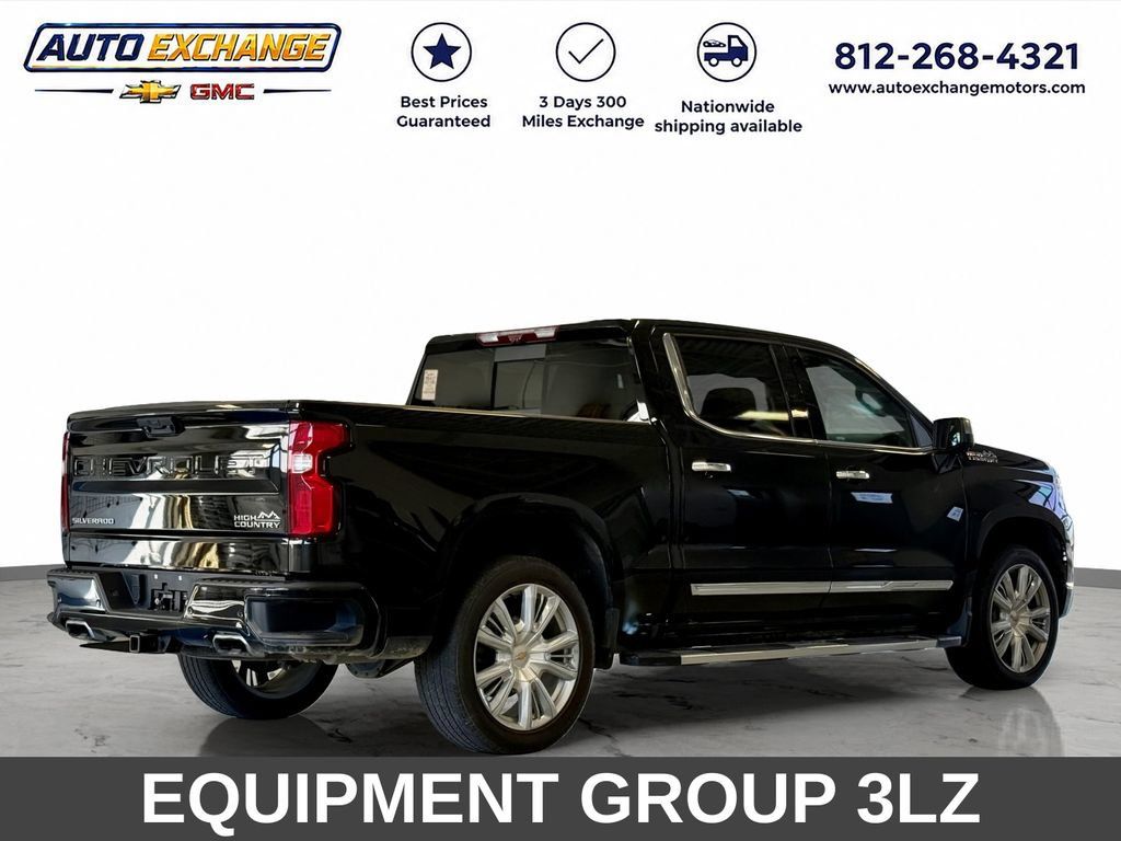 Used 2023 Chevrolet Silverado 1500 High Country w/ Technology Package AWD/4WD image 3