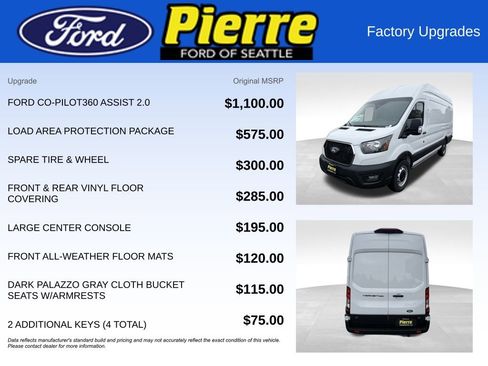 New 2026 Ford Transit 350 Base w/ Load Area Protection Package image 13