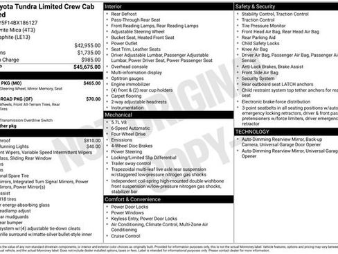Used 2011 Toyota Tundra Limited w/ Memory Pkg image 9
