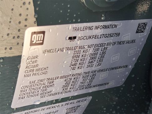 New 2026 Chevrolet Silverado 1500 LT Trail Boss w/ Dark Appearance Package image 8