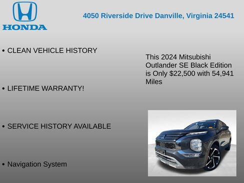 Used 2024 Mitsubishi Outlander SE Black Edition image 7