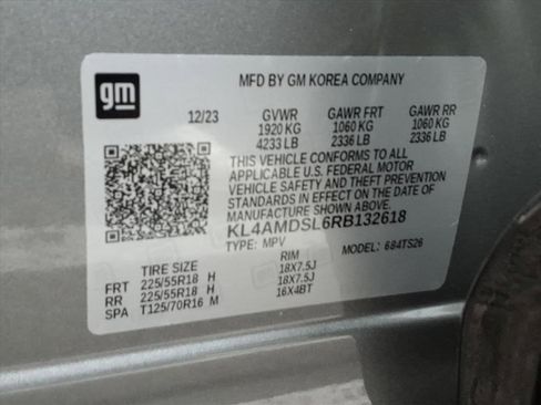 Certified 2024 Buick Encore GX Sport Touring w/ Comfort Package image 25