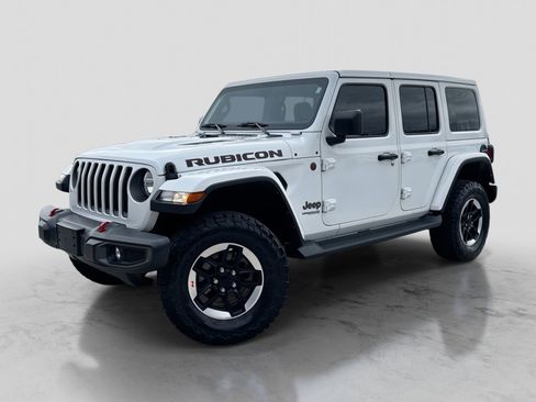 Used 2021 Jeep Wrangler Unlimited Rubicon w/ Uconnect 4C Nav & Sound Group AWD/4WD image 1