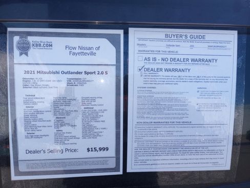 Used 2021 Mitsubishi Outlander Sport 2.0 S 2WD image 36