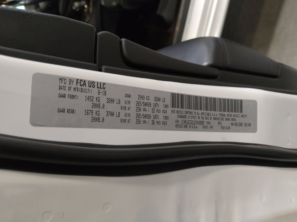 Used 2018 Jeep Grand Cherokee High Altitude RWD image 33