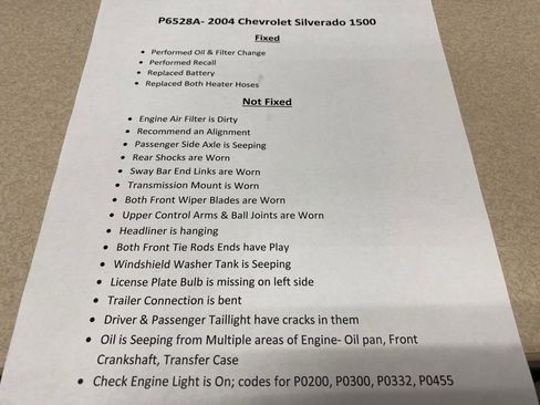 Used 2004 Chevrolet Silverado 1500 W/T w/ Skid Plate Package image 4