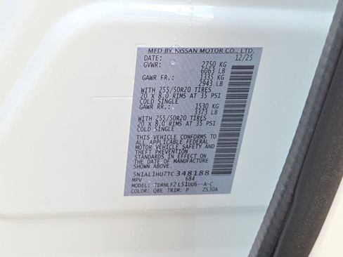 New 2026 INFINITI QX60 Autograph w/ Dark Cargo Package image 23